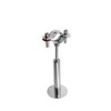 TTZEZE Pipe Supports, Stainless Steel Adjustable Pipe Bracket, Wall &