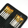 Pinceles para Pintura Acrílica, Juego de Pinceles Excelentes para Dibujar