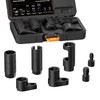 7PCS O2 Oxygen Sensor Socket, Automotive 3/8" & 1/2" Drive