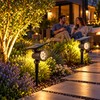 9 LED Solar Powered Garden Spotlight – Adjustable IP65 Waterproof
