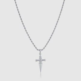 Anime Accessories Judgement Chain Necklace Hunter X Hunter Pendant Men's Jewelry Gift for Boys,Girls,Anime Lover:_Silver