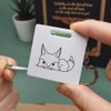 Azeeda 'Cute Fox' Keyring Tape Measure/Spirit Level Tool (KM00012586)