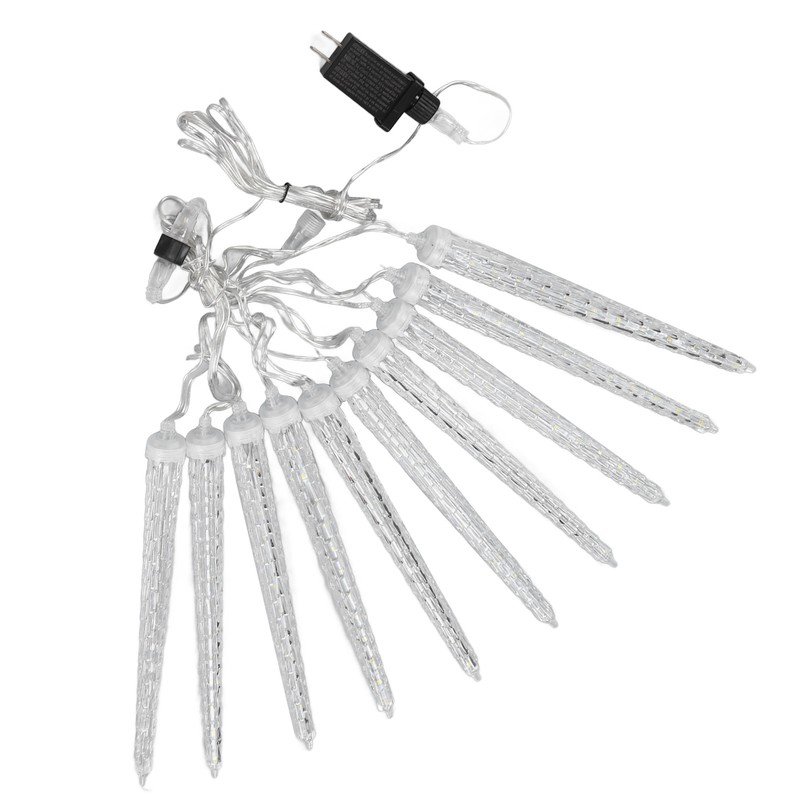 4W Meteor Shower Lights 7V 6.6ft IP65 Waterproof Plastic Christmas