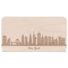 Breakfast Board New York with Skyline Engraving – Bread Board