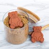 Fox Run Terracotta Brown Sugar Keeper and Saver, Bear, Set