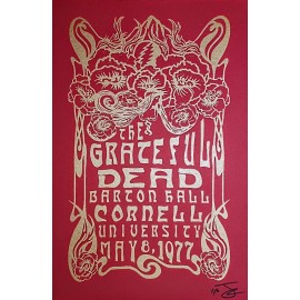 The Dead, Barton Hall, Cornell, 1977 - Commemorative.