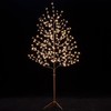 TYBEEU 6ft Lighted Cherry Blossom Tree, 240 Warm White LED,