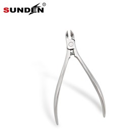 Professional Cuticle Nippers, Built-in Spring Scissors, Dead Skin Trimmer, Manicure Tool, SUNDEN SD1818