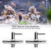 5 Piece Stainless Steel Aquarium Air Pump Control Valves Single