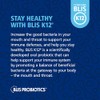 BLIS Probiotics ThroatHealth Oral Probiotics k12 2.5 Billion Cfu, Throat