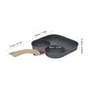 Egg Frying Pan Heat Sensitive Silicone Aluminium Pancake Frying Pan