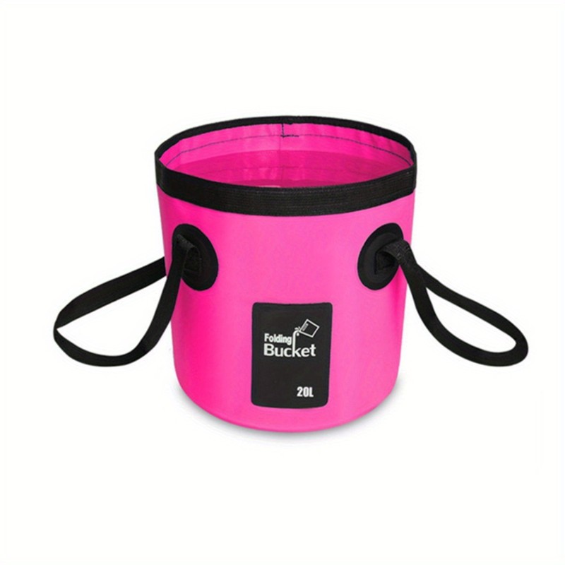 HomeCraft Collapsible Water Bucket Camping – Durable Space-Saving Construction, Home
