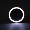 Compact Makeup Mirror with Light USB Rechargeable LED Round Portable