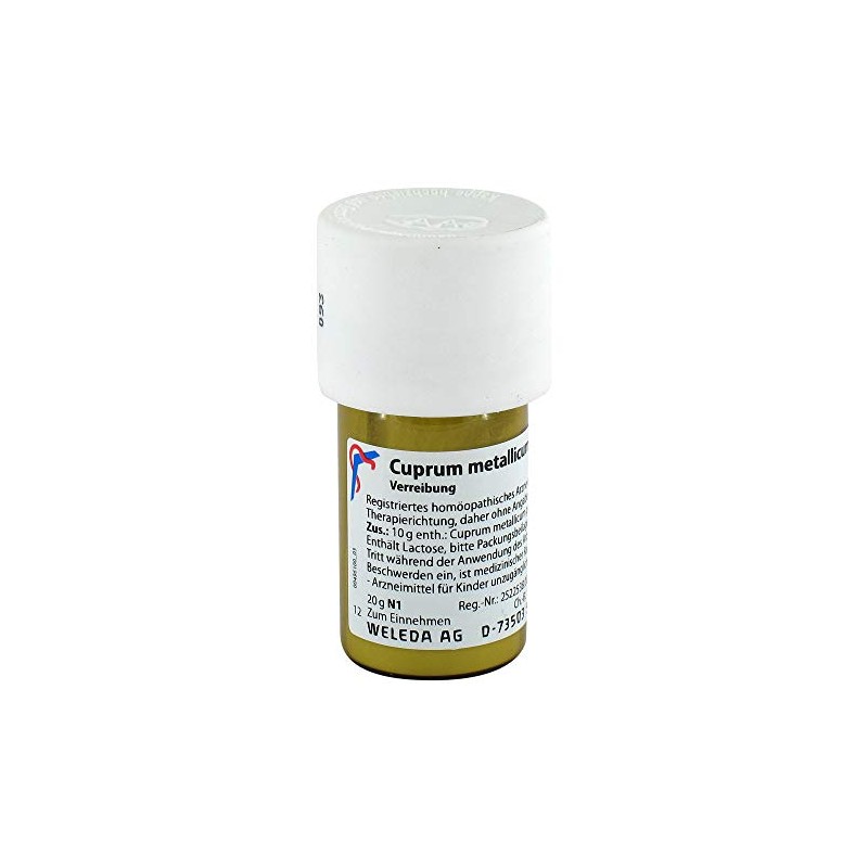 CUPRUM METALLICUM praep.D 6 Trituration 20 g