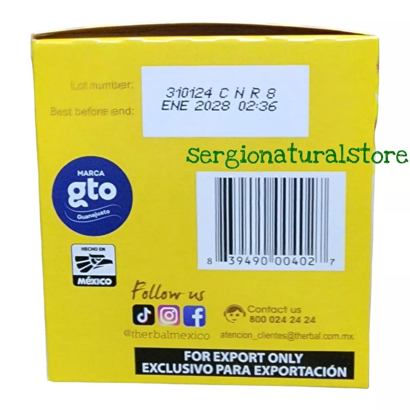 THERBAL ARNICA TEA / TE DE ARNICA Infusion 25 bags