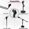 Mictop Universal Microphone Clip Holder with 5/8" Male to 3/8"