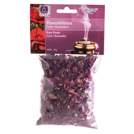 Rose Petals 20 g – Incense in Bags – Scented Woods, Herbs, Flowers for Smoking on Sieve and Charcoal, Natural Pure Incense for Relaxation, Cleaning