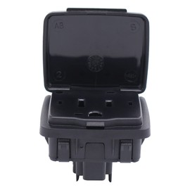NewYall Center Console Rear Power Outlet Socket Plug 110V 150W for Ford Explorer 2011-2015 F150 2010-2014 F250 F350 F450 2011-2016 for Lincoln Navigator 2007-2014