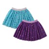 DaniChins Girl's Layered Tutu Skirt Tulle Princess Sparkle Skirt for