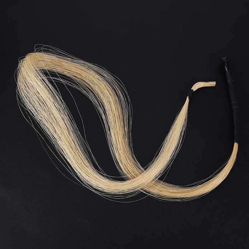 string bow hair horse tail hair easy to install violin