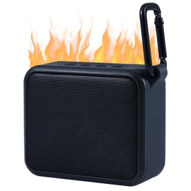 Fireplace Crackler Sound Box for Gas or Electric Fireplace,Realistic Rechargeable Fire Crackling Sound Machine,Small and Portable,Fire Crackler Sound System,Fire Noise for Sleep