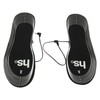 1Pair Heated Insoles Electric Insoles 4.5V Battery Powered Soft Carbon