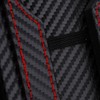Portable 2Slots Carbon Fiber Leather Watch Storage Box Case Wristwatch