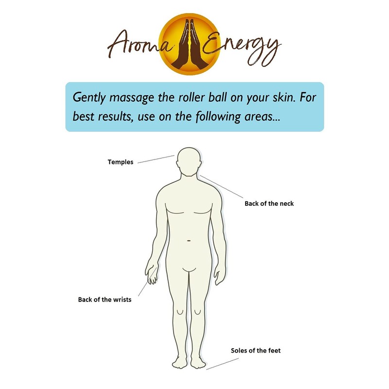 Relax & Unwind Essential Oil Roll On, 3 x 10ml