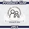 1 x Conduite Accompagnée, accompanying driver sticker for young drivers,