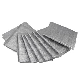 10pcs Aluminum Foil Thermal Insulated Bags Lunch Bag,Resealable Aluminum Sandwich Bag Food Delivery Pouch Picnic Bag