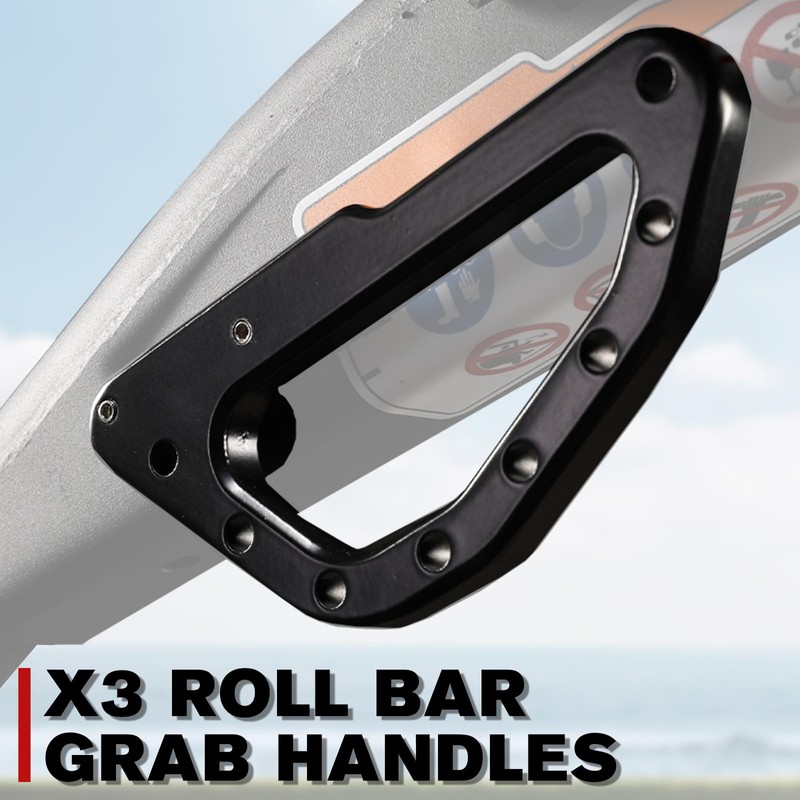 A & UTV PRO 2PCS Door Handles & 2PCS Roll
