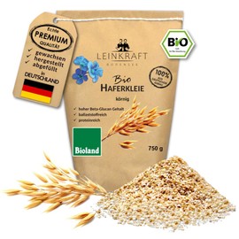 German Bioland Oat Bran, 750 g, with Germ, Protein Rich High Fibre Content