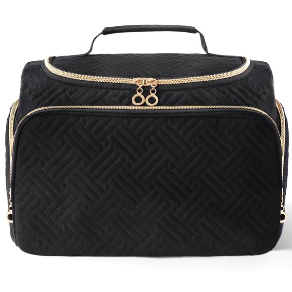 Aucuu Travel Toiletry Bag, Wash Bag with Wet and Dry