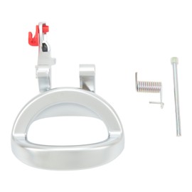 Interior Door Handle Chrome Driver Inner Inside Door Handle Replacement for Dodge Nitro 2007‑2011 68004829AA Left