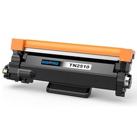 DogePro TN2510 TN-2510 Compatible Toner for Brother TN2510, up to 3000 pages, for HLL2400DWE, HLL2445DW,DCPL2620DW,DCPL2660DW,DCPL2665DW,MFCL2800DW