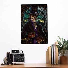 Lantern Press 12x18 Inch Metal Sign, Voodoo
