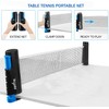Ping Pong Net, Play Anywhere PPong Retractable Table Tennis Net