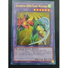 Elemental Hero Flame Wingman HAC1-EN019 - Hidden Arsenal: Chapter 1 - Duel Terminal Rare - 1st Edition