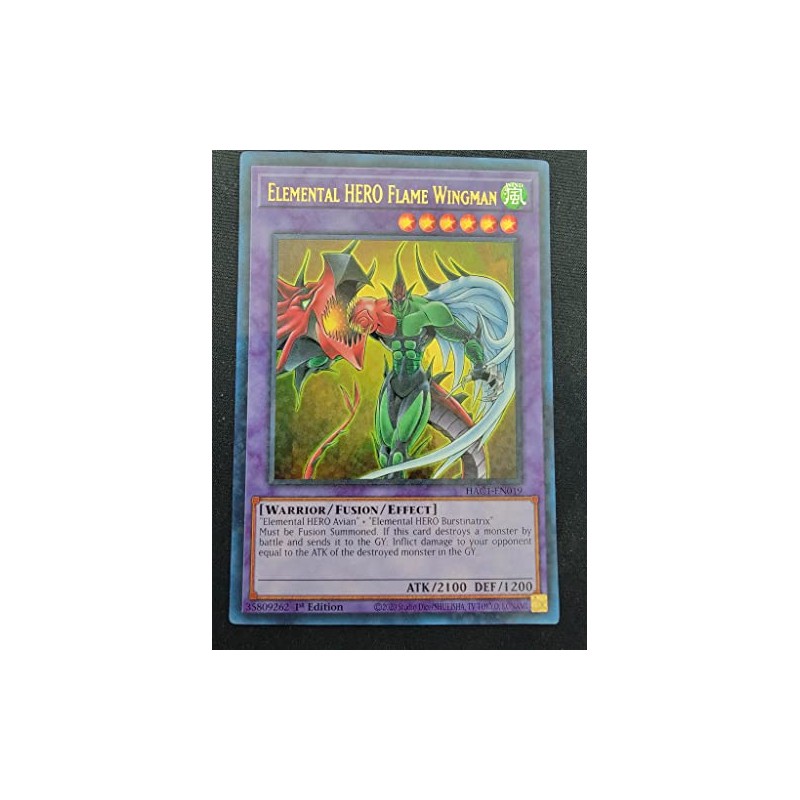 Elemental Hero Flame Wingman HAC1-EN019 - Hidden Arsenal: Chapter 1