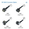 10Gtek Internal Mini SAS HD SFF-8643 to SFF-8643 Cable, Right
