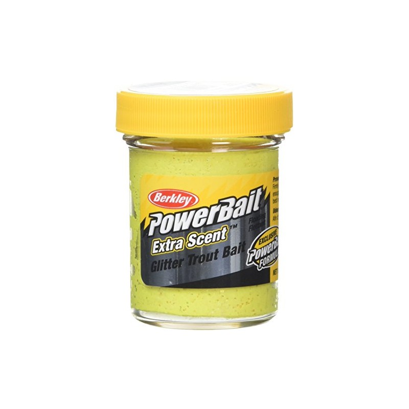 Berkley Powerbait Select Glitter Trout Bait, 642-1004954, Sunshine Yellow, 2