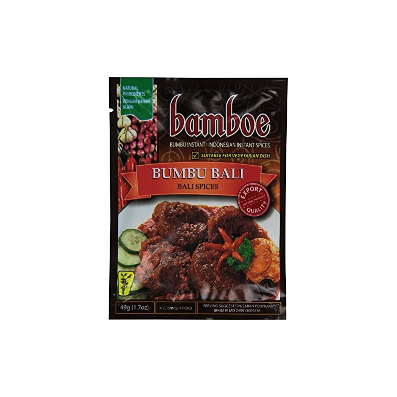 Bamboe Bumbu Bali Spices, 1.7-Ounce (Pack of 12)