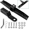 Roykaw Heavy Duty Golf Cart Trailer Hitch - Compatible with