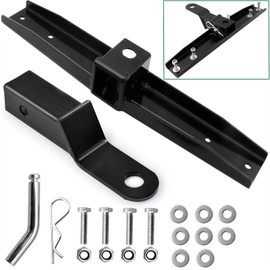 Roykaw Heavy Duty Golf Cart Trailer Hitch - Compatible with EZGO TXT Medalist 1994-up, No Drilling Required
