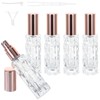 Beomeen 10ML Perfume Travel Refillable Spray Bottles 5Pcs Set, Mini