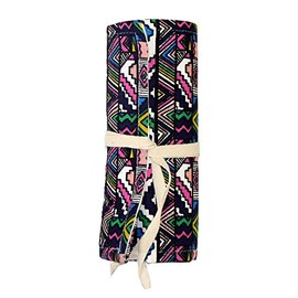 Roll-up Pencil Case for Coloured Pencils – Pencil Case, Roll-up Pencil Case – Brush Roll Made from Canvas and Cotton – Ideal for Travel, School, Office and Art 48