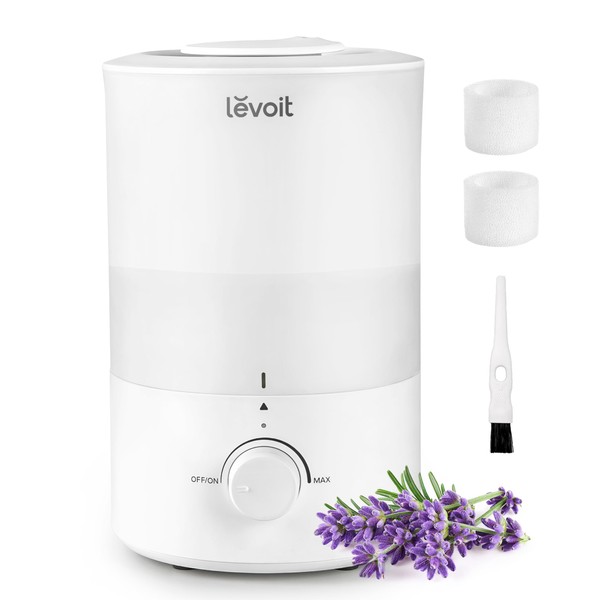 LEVOIT Humidifiers for Bedroom, Quiet (3L Water Tank) Cool Mist