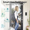 Foxlock Smart Key Lock Box, Fingerprint Wall Mounted Key Lock