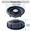 IBC Tote Lid Cover with Gasket, 6.5" IBC Tank Leak-Proof
