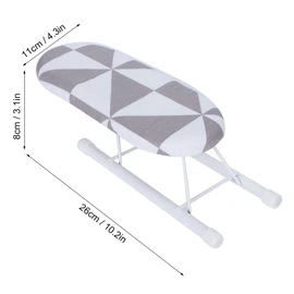 TOPINCN Tabla de Planchar Plegable Mini Manga Puños Collares Mesa de Planchar para Uso en Viajes en Casa (#6)